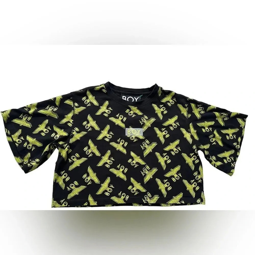 BOY LONDON Multicolor Crop Top Small